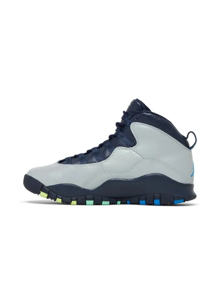 Кроссовки Air Jordan 10 Retro BG 'Rio' — изображение 3 из 4, серый