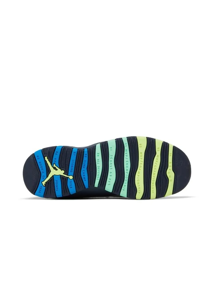 Кроссовки Air Jordan 10 Retro BG 'Rio' — изображение 4 из 4, серый