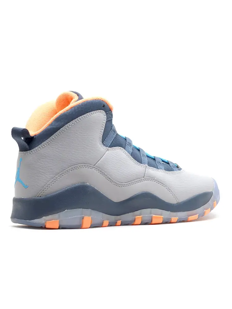 Кроссовки Air Jordan 10 Retro GS 'Bobcats' — изображение 3 из 4, серый