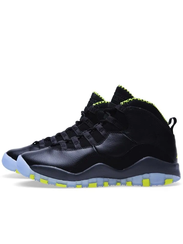 Кроссовки Air Jordan 10 Retro GS 'Venom' — изображение 2 из 4, черный