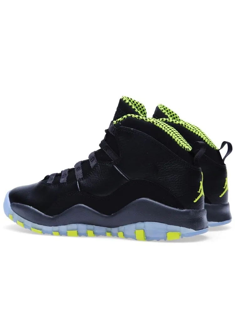 Кроссовки Air Jordan 10 Retro GS 'Venom' — изображение 3 из 4, черный