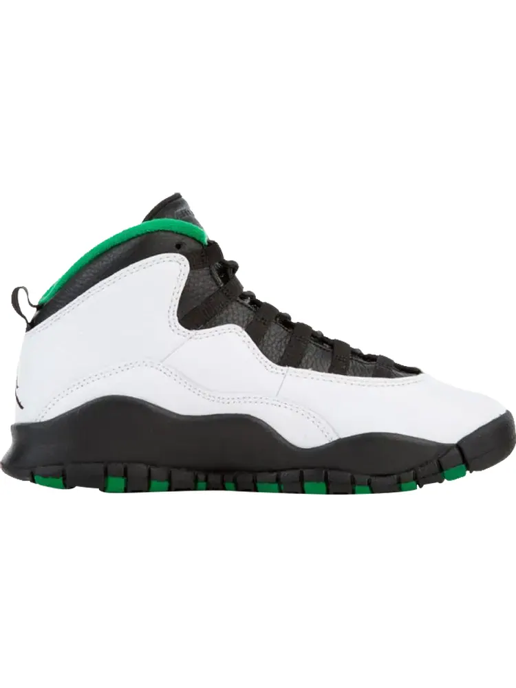 Кроссовки Air Jordan 10 Retro BG Seattle 2019 — изображение 1 из 1, зеленый