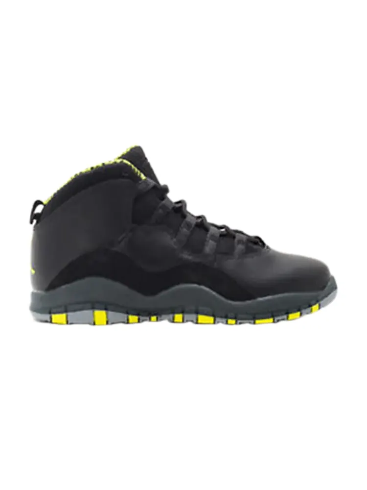 Кроссовки Air Jordan 10 Retro PS 'Venom Green' — изображение 1 из 1, черный