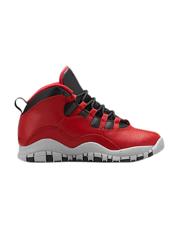 Кроссовки Air Jordan 10 BP 'Bulls Over Broadway' — изображение 1 из 1, красный