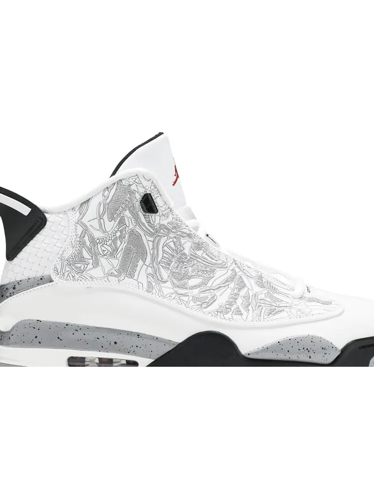Кроссовки Jordan Dub Zero White Cement — изображение 2 из 8, белый
