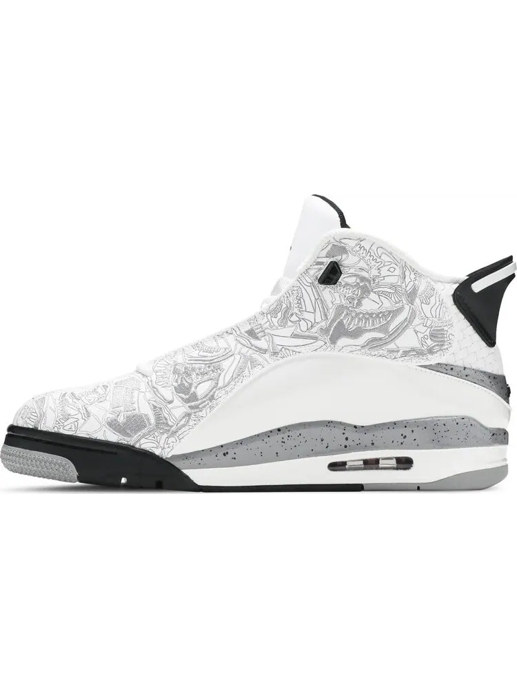 Кроссовки Jordan Dub Zero White Cement — изображение 3 из 8, белый