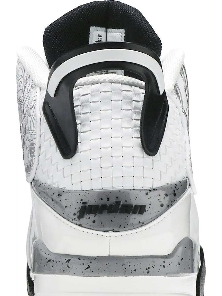Кроссовки Jordan Dub Zero White Cement — изображение 7 из 8, белый