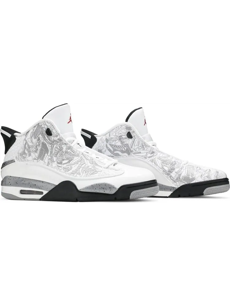 Кроссовки Jordan Dub Zero White Cement — изображение 8 из 8, белый