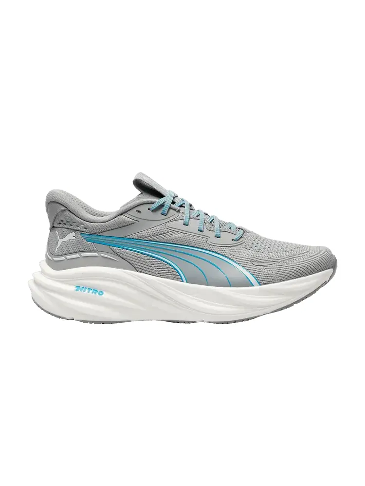 Кроссовки Puma Magnify Nitro 3 'Grey Echo Speed Blue' — изображение 1 из 1, серый/синий/белый