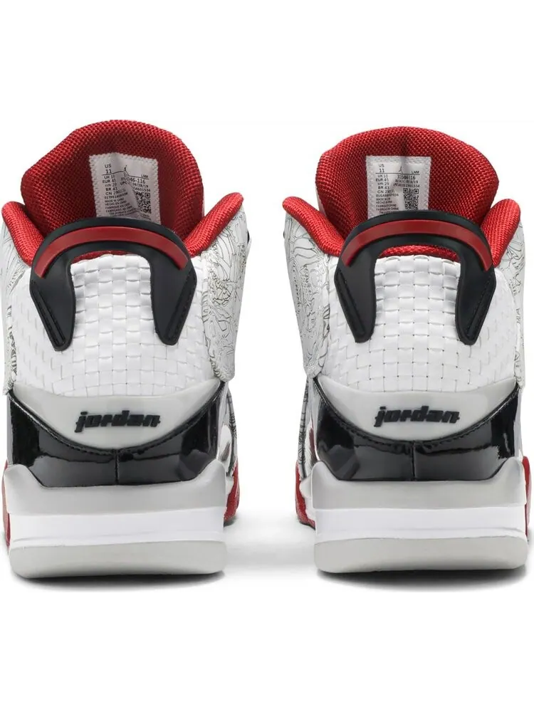 Кроссовки Jordan Dub Zero Varsity Red 2020 — изображение 6 из 8, красный