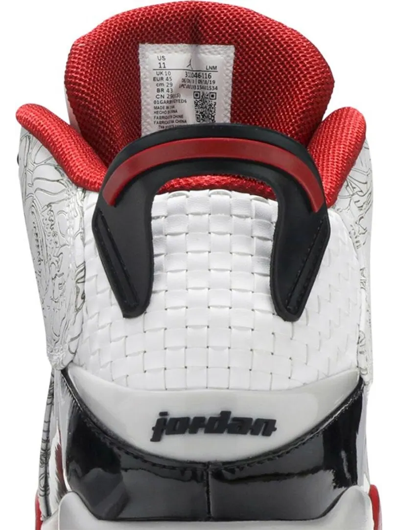 Кроссовки Jordan Dub Zero Varsity Red 2020 — изображение 7 из 8, красный