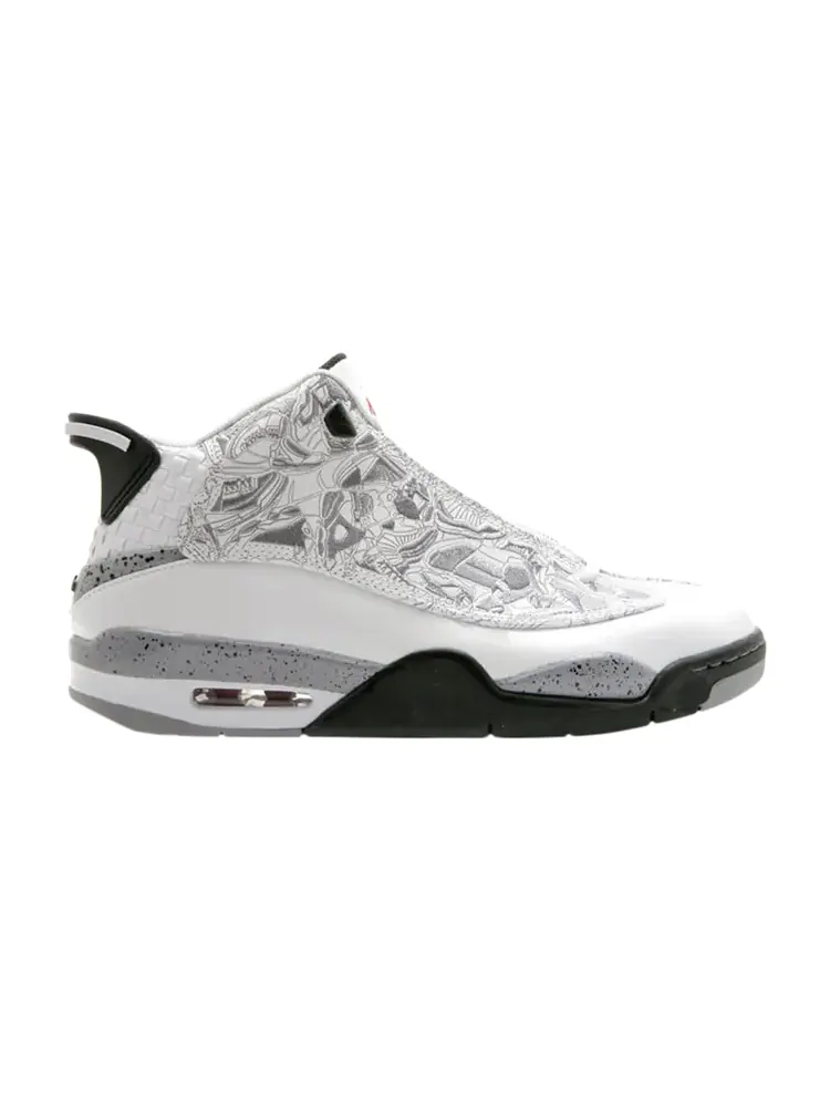 Кроссовки Air Jordan Dub Zero 'White Cement' — изображение 1 из 1, белый