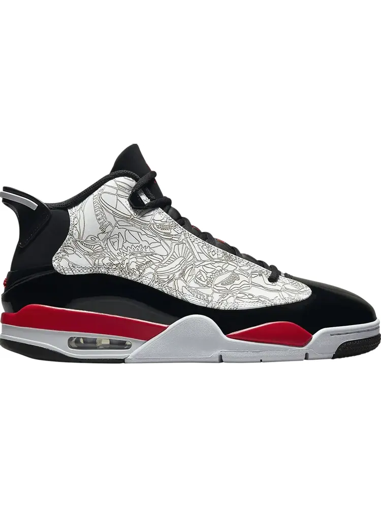 Кроссовки Jordan Dub Zero Fire Red — изображение 1 из 1, черный