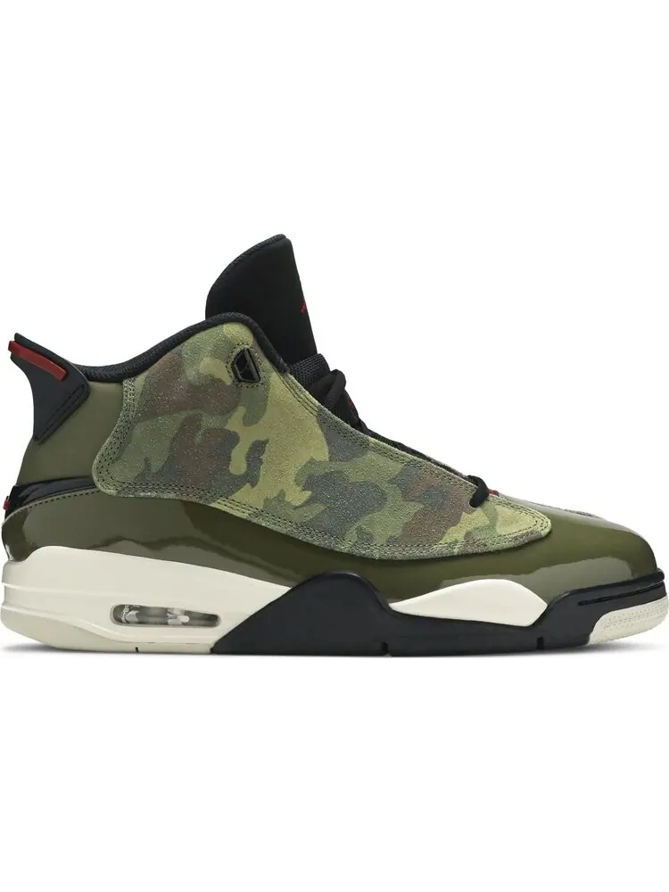 Кроссовки Jordan Dub Zero Olive Camo — изображение 1 из 8, зеленый