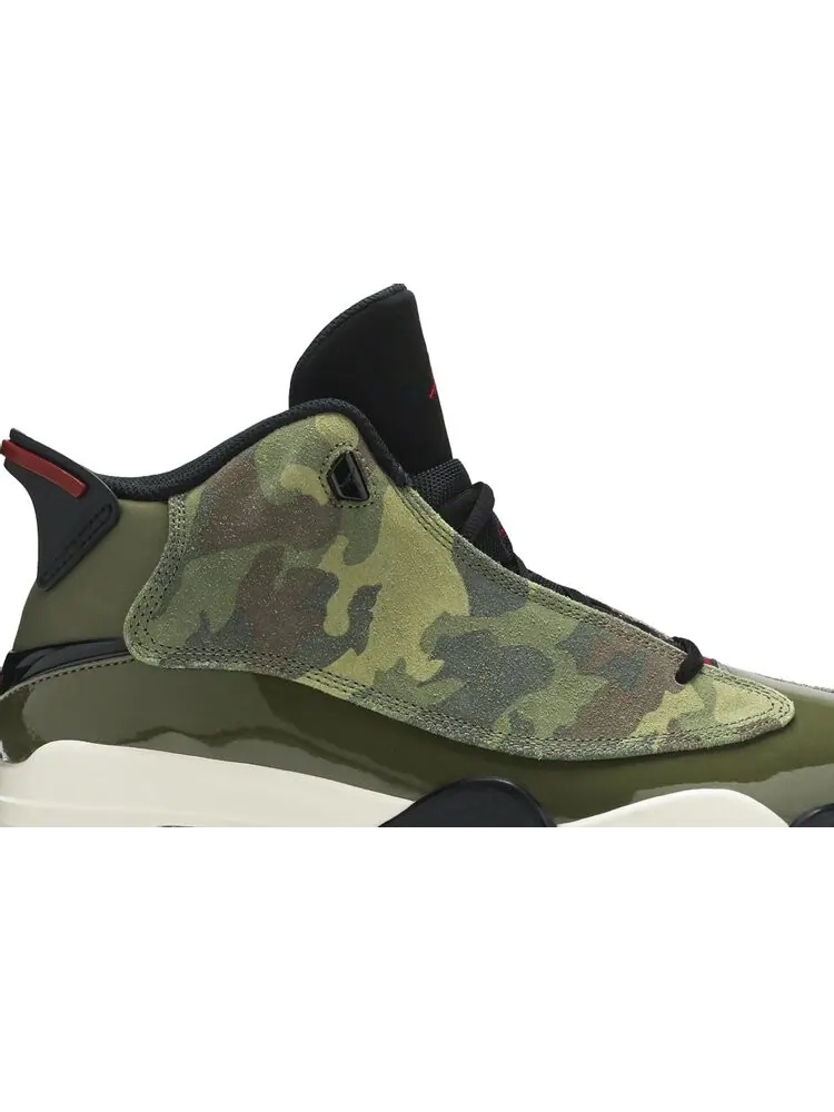 Кроссовки Jordan Dub Zero Olive Camo — изображение 2 из 8, зеленый
