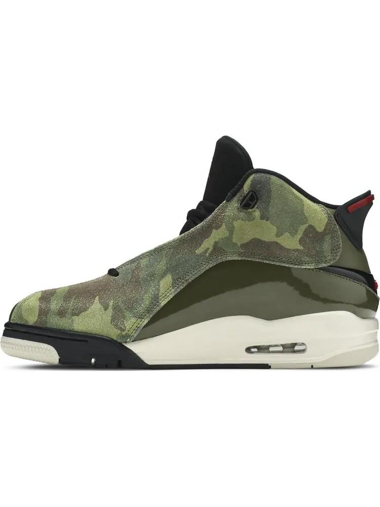 Кроссовки Jordan Dub Zero Olive Camo — изображение 3 из 8, зеленый