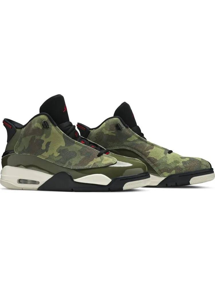 Кроссовки Jordan Dub Zero Olive Camo — изображение 8 из 8, зеленый