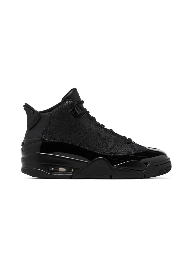 Кроссовки Air Jordan Dub Zero GS 'Triple Black' — изображение 1 из 8, черный