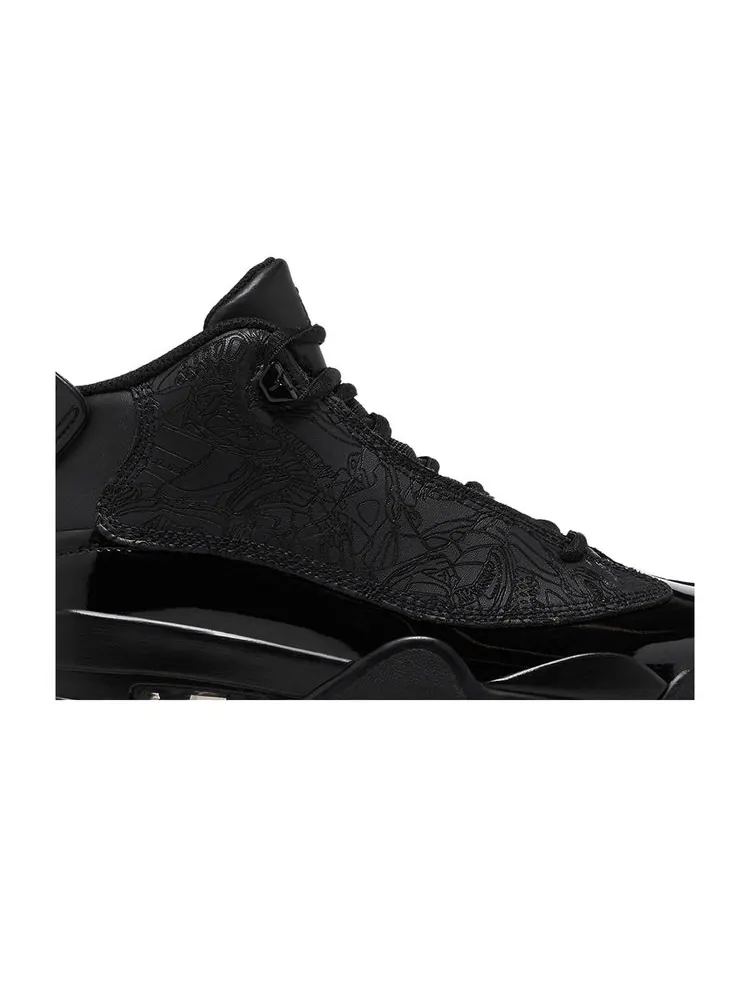 Кроссовки Air Jordan Dub Zero GS 'Triple Black' — изображение 2 из 8, черный
