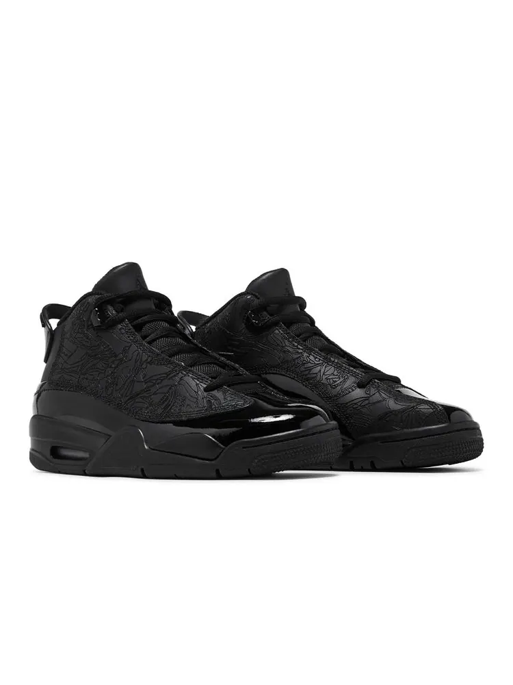 Кроссовки Air Jordan Dub Zero GS 'Triple Black' — изображение 8 из 8, черный
