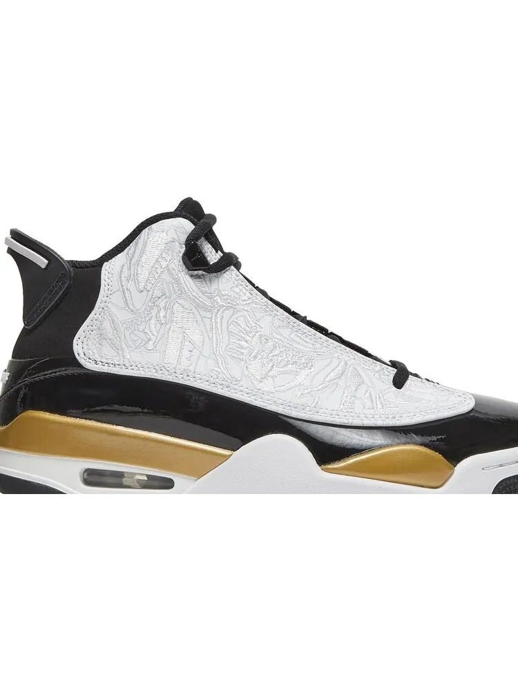 Кроссовки Jordan Dub Zero GS Metallic Gold — изображение 2 из 8, черный