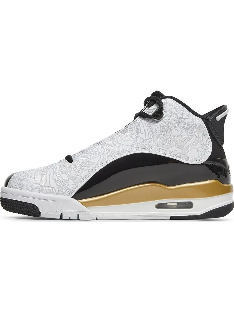 Кроссовки Jordan Dub Zero GS Metallic Gold — изображение 3 из 8, черный