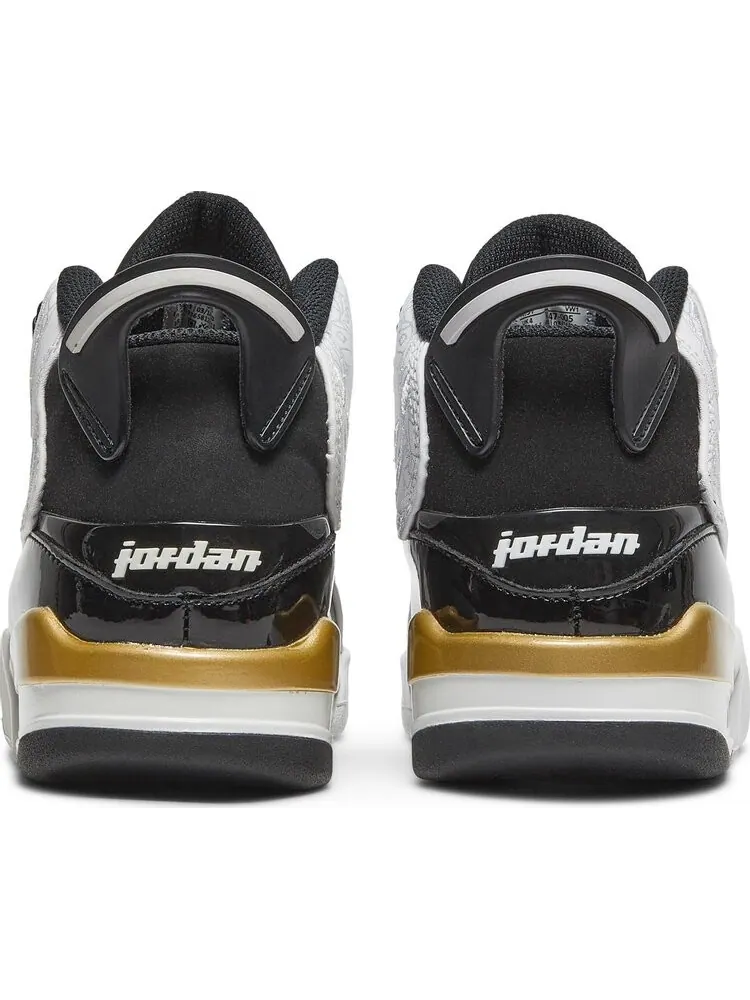 Кроссовки Jordan Dub Zero GS Metallic Gold — изображение 6 из 8, черный