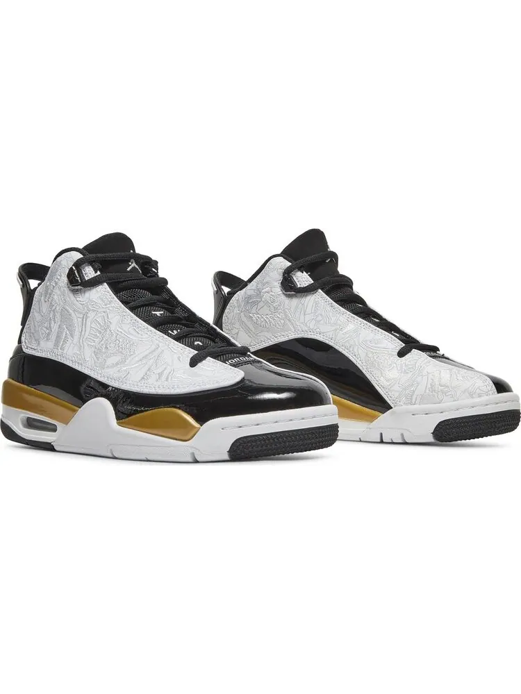 Кроссовки Jordan Dub Zero GS Metallic Gold — изображение 8 из 8, черный