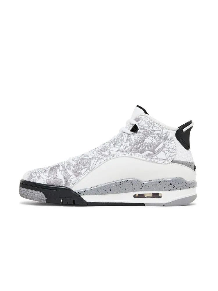 Кроссовки Air Jordan Dub Zero GS — изображение 3 из 8, белый