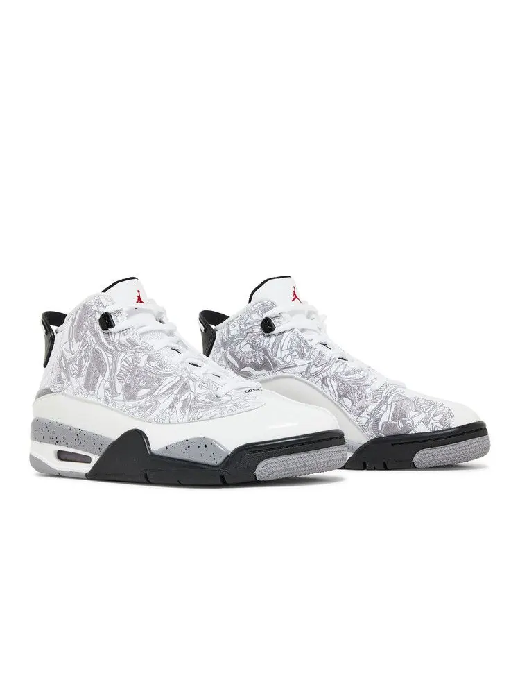 Кроссовки Air Jordan Dub Zero GS — изображение 8 из 8, белый