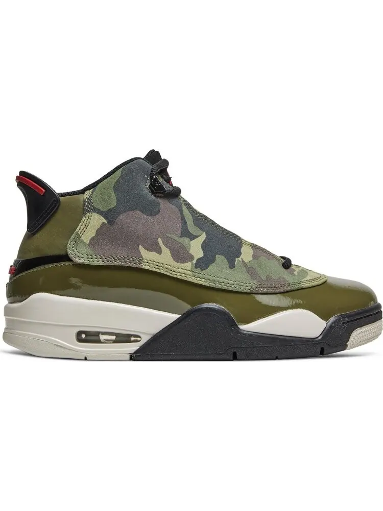 Кроссовки Jordan Dub Zero GS Olive Camo — изображение 1 из 8, зеленый