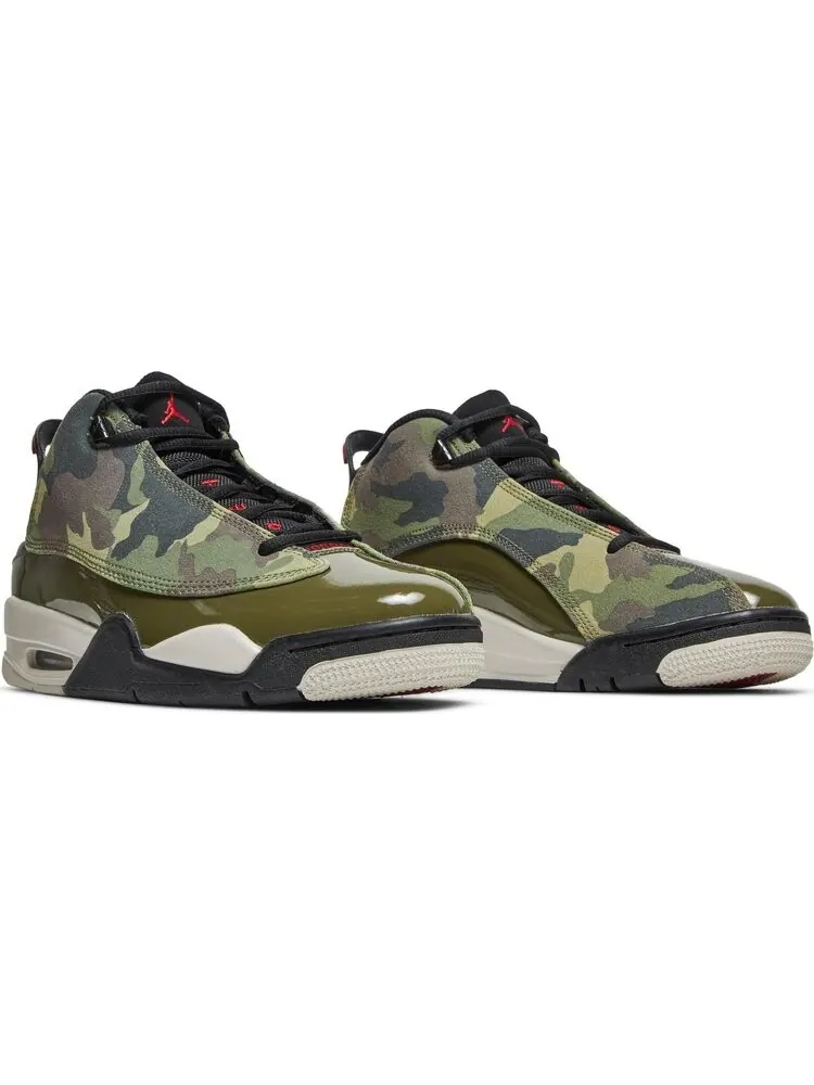Кроссовки Jordan Dub Zero GS Olive Camo — изображение 8 из 8, зеленый