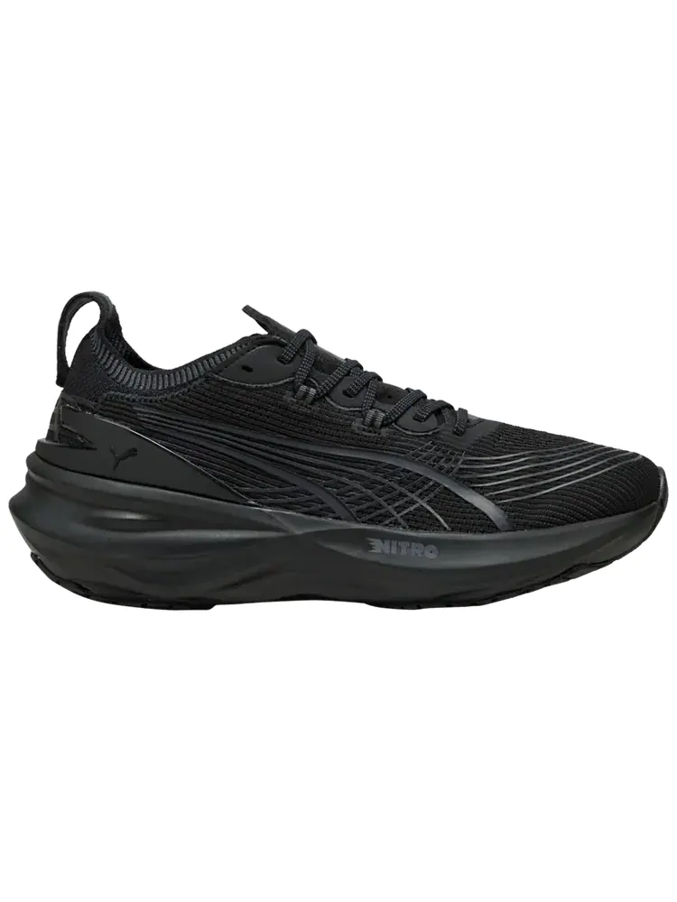 Кроссовки Puma ForeverRun Nitro 2 Wide 'Black Galactic Grey' — изображение 1 из 1, черный