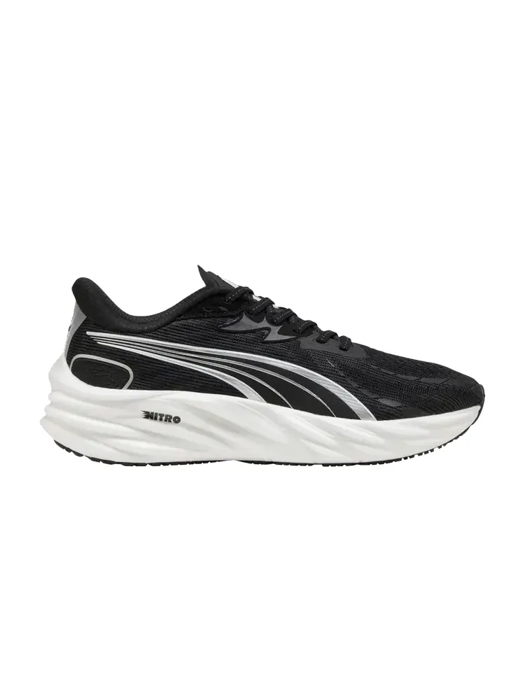 Кроссовки Puma Velocity Nitro 4 'Black Silver' — изображение 1 из 1, черный/серебристый