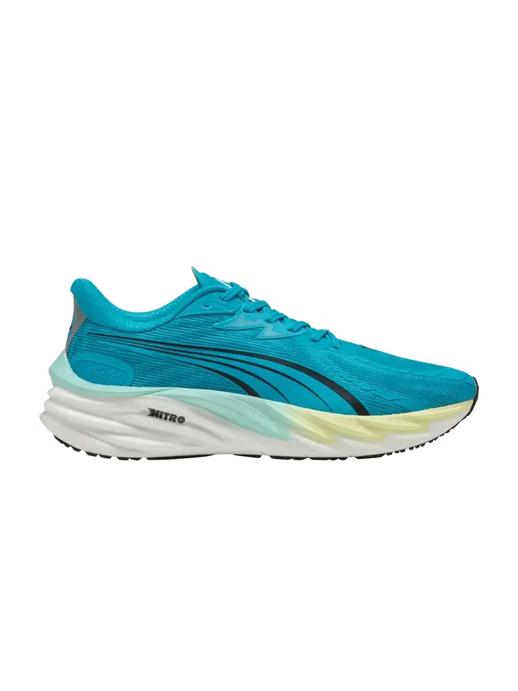 Кроссовки Puma Velocity Nitro 4 'Speed Blue' — изображение 1 из 1, синий/золотистый
