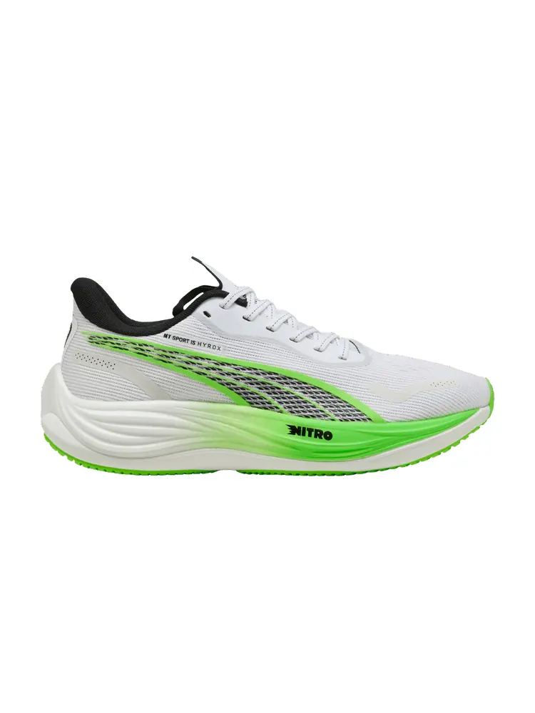 Кроссовки Puma HYROX x Velocity Nitro 3 'White Green Glare' — изображение 1 из 1, белый/зеленый