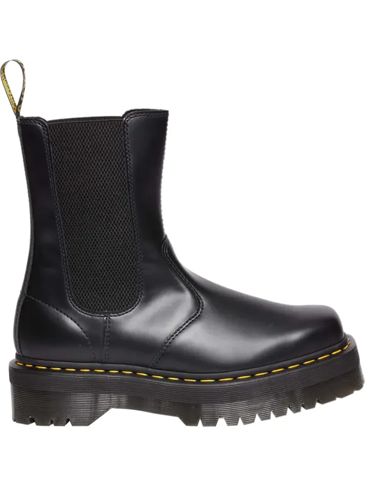 Ботинки Dr. Martens Wmns 2976 High Quad Squared Chelsea Boot, кожаные — изображение 1 из 1, черный