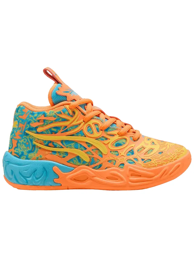 Кроссовки Puma MB.04 Jr 'Graffiti' — изображение 1 из 1, оранжевый