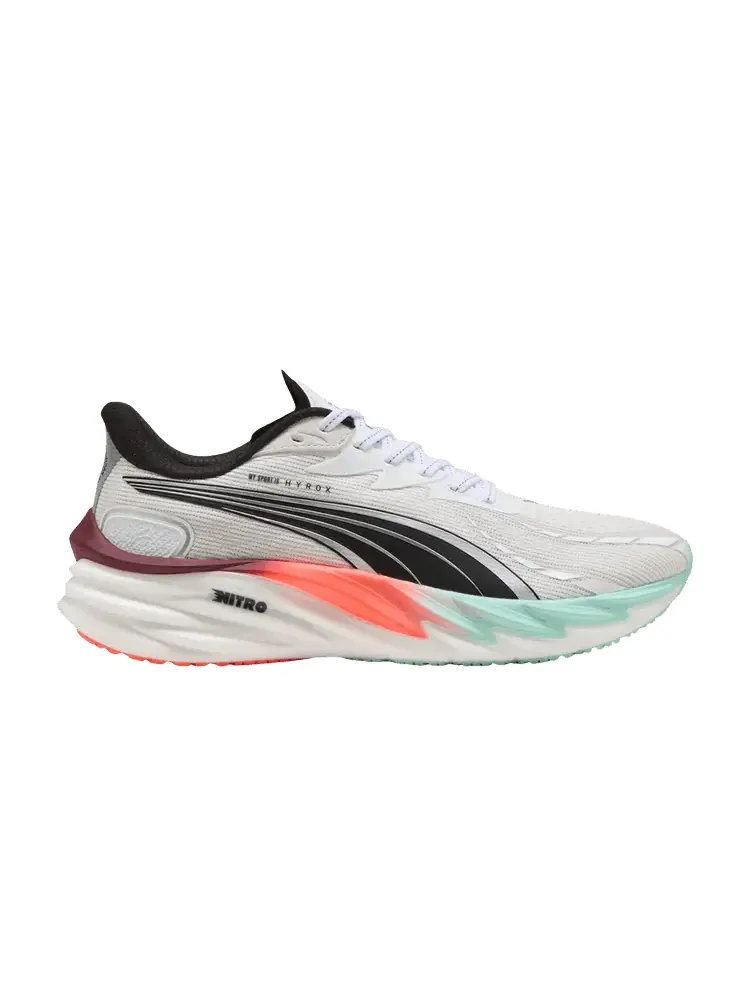 Кроссовки Puma HYROX x Velocity Nitro 4 'Glowing Red Mint Melt ' — изображение 1 из 1, белый//красный