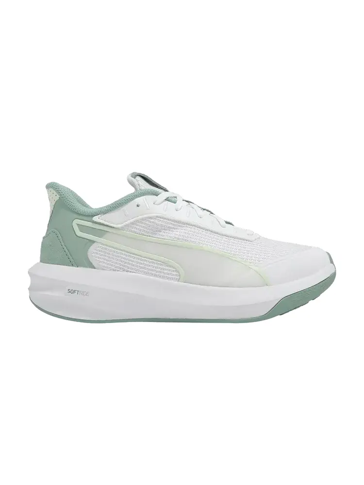 Кроссовки Puma Wmns Softride Courtney — изображение 1 из 1, белый зеленый