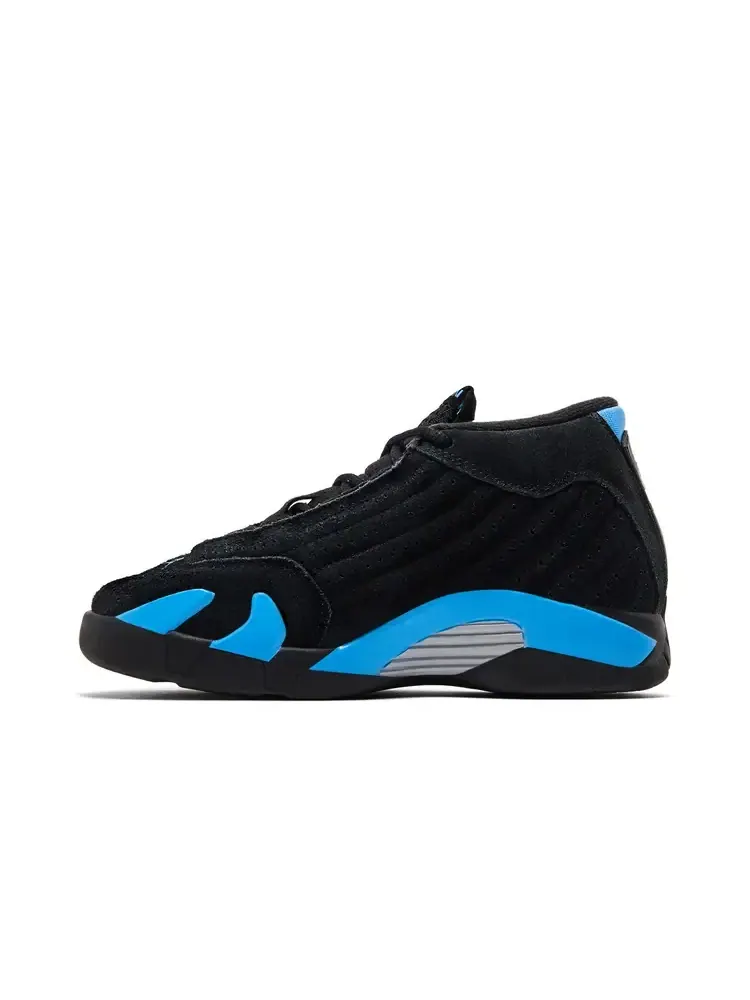 Air Jordan 14 Retro PS 'Black University Blue' 2026 — изображение 3 из 8, черный