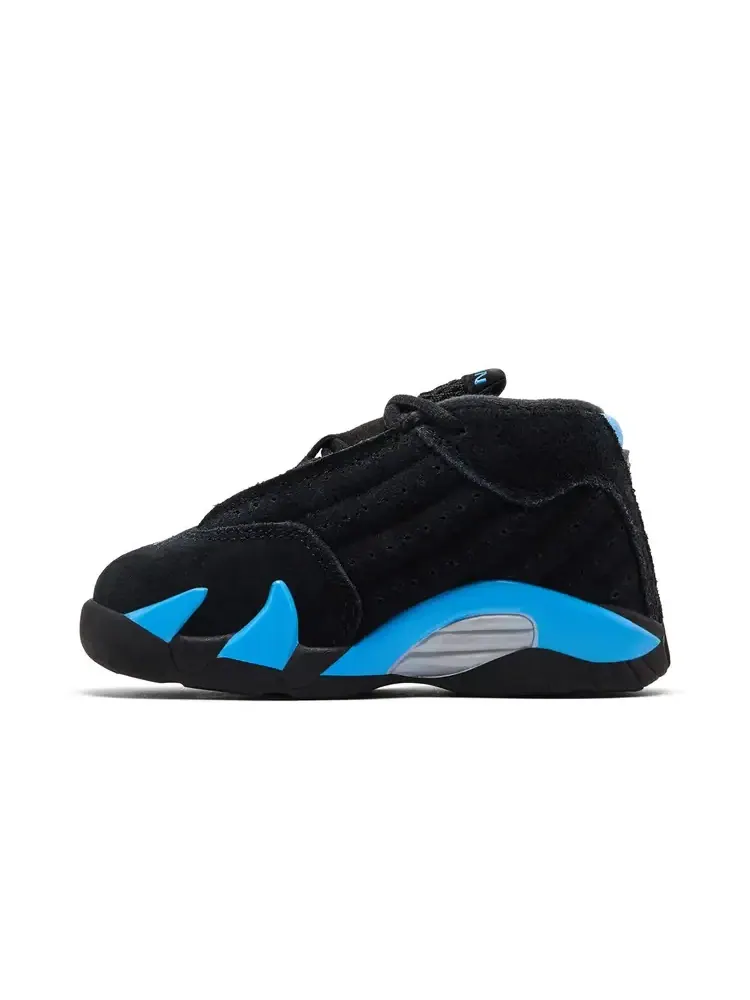 Air Jordan 14 Retro TD 'Black University Blue' 2026 — изображение 3 из 8, черный