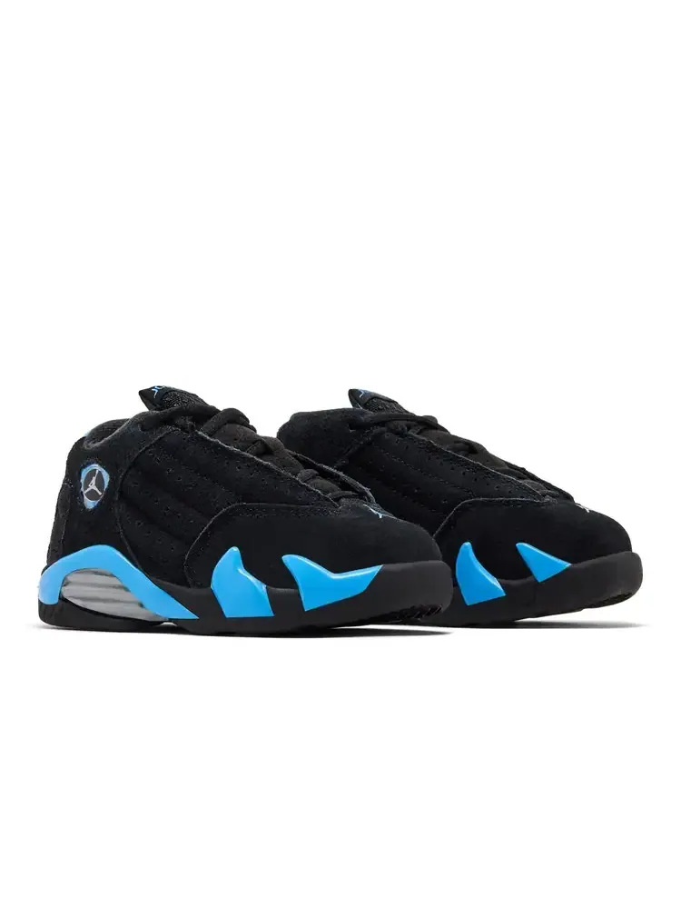 Air Jordan 14 Retro TD 'Black University Blue' 2026 — изображение 8 из 8, черный