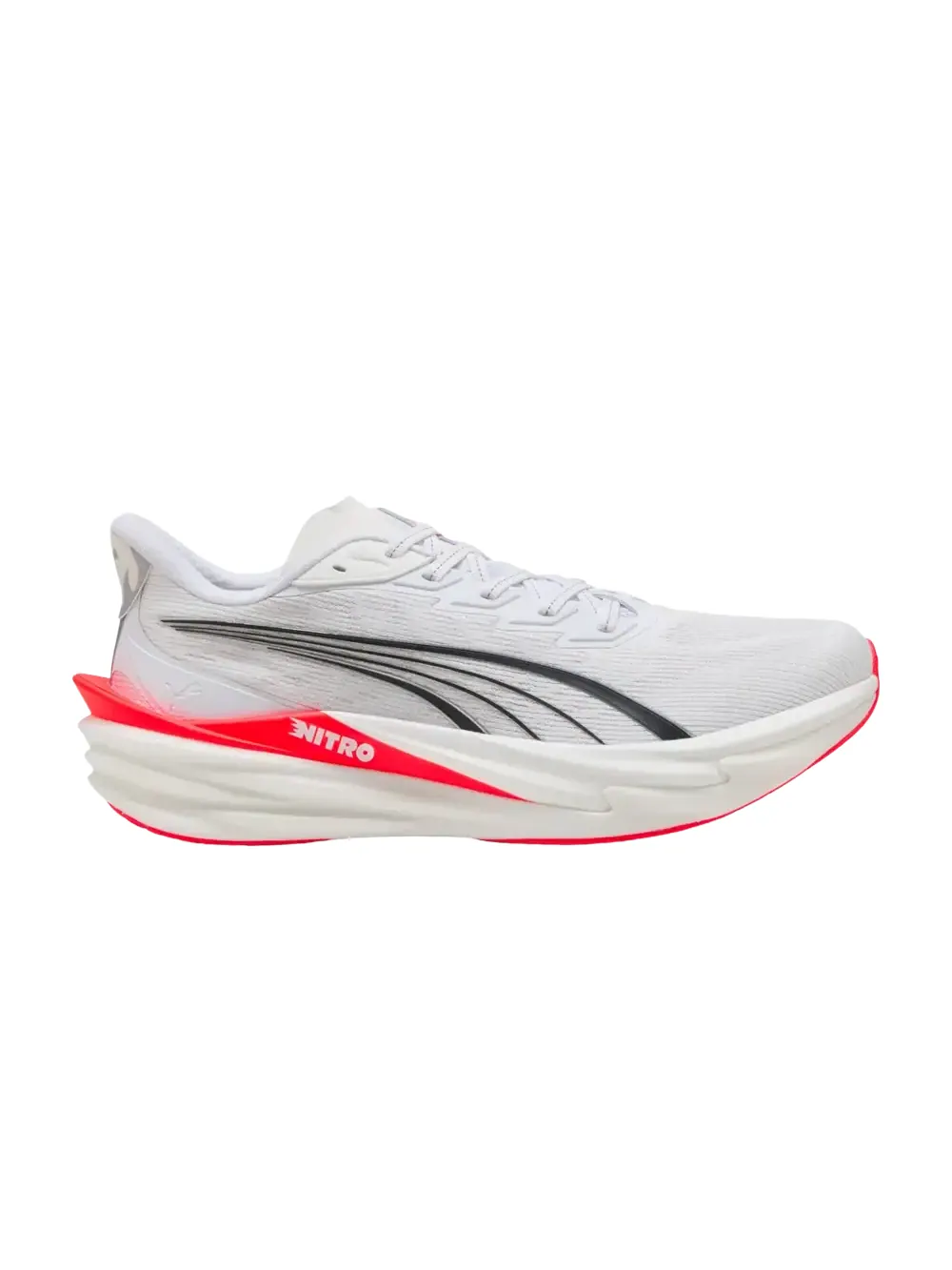 Кроссовки Puma Deviate Nitro 4 — изображение 1 из 1, белый/красный