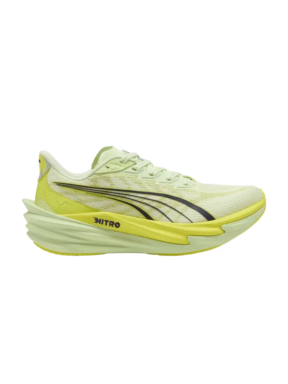 Кроссовки Puma Wmns Deviate Nitro 4 — изображение 1 из 1, зеленый/черный
