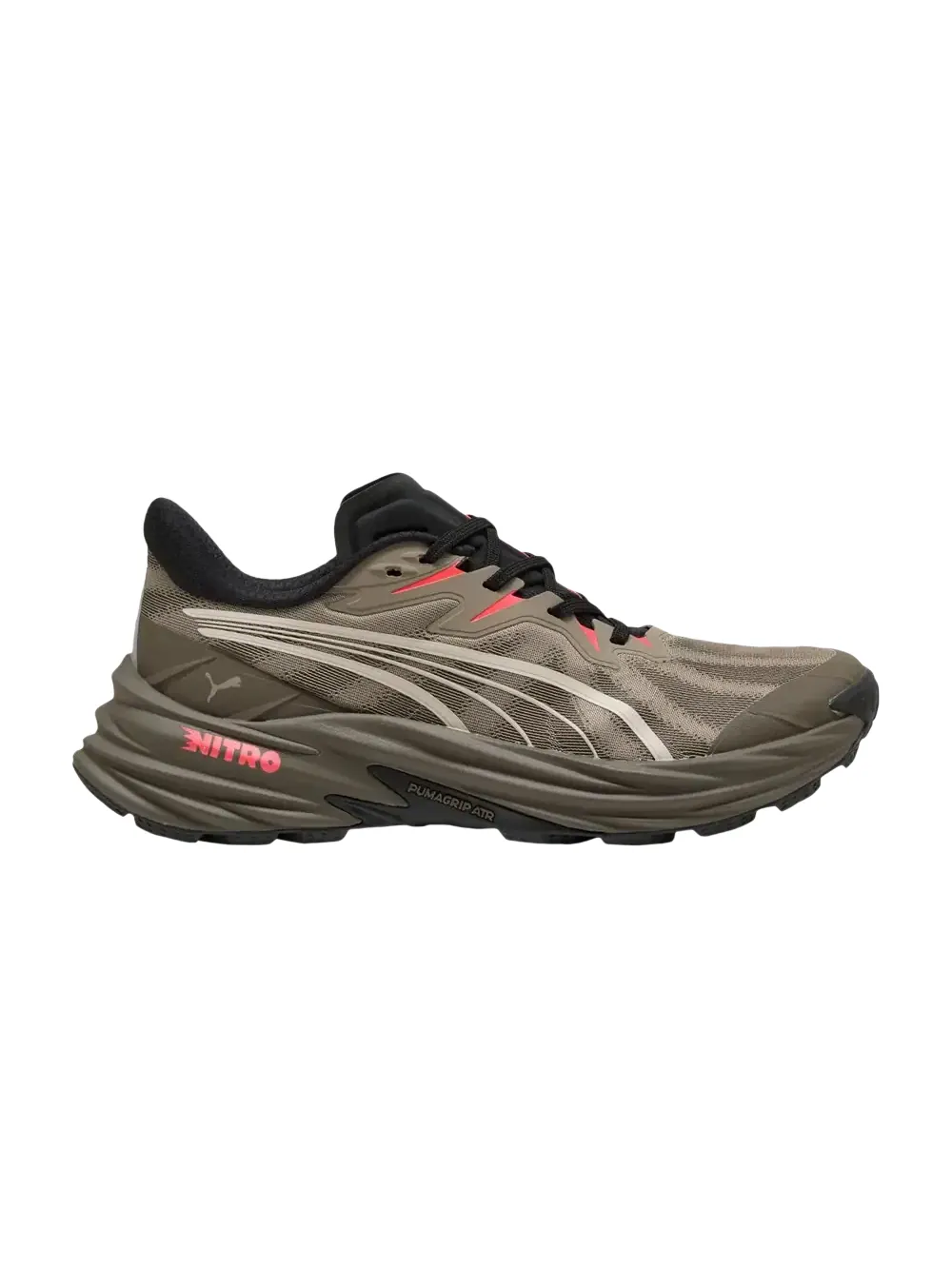 Кроссовки Puma Fast-Trac Nitro 4 — изображение 1 из 1, серый/красный