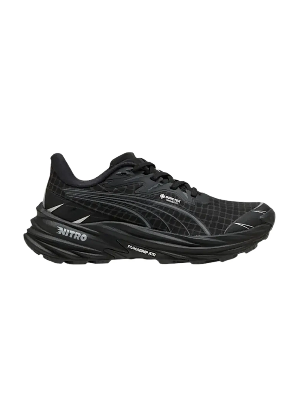 Кроссовки Puma Wmns Fast Trac Nitro 4 GTX — изображение 1 из 1, черный/серебристый