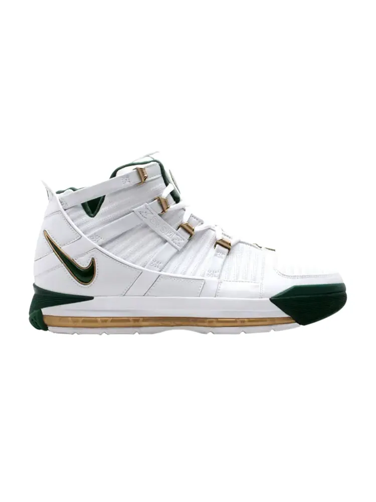 Кроссовки Nike Zoom Lebron 3 'Svsm Home' — изображение 1 из 1, белый