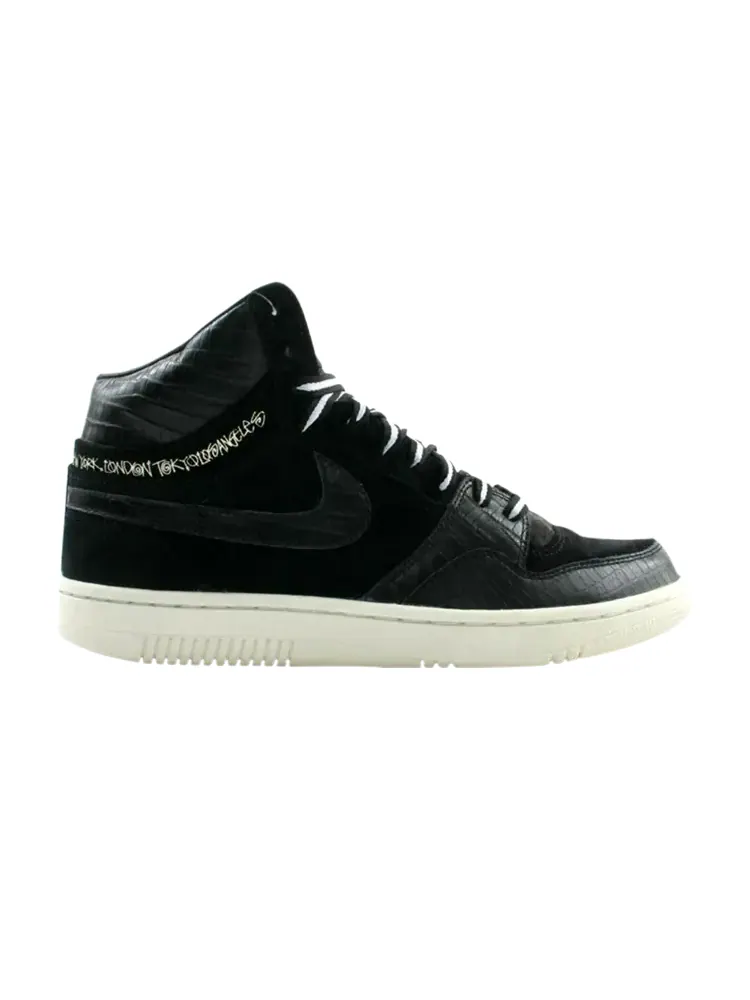 Кроссовки Nike Court Force Hi 'Stussy' — изображение 1 из 1, черный