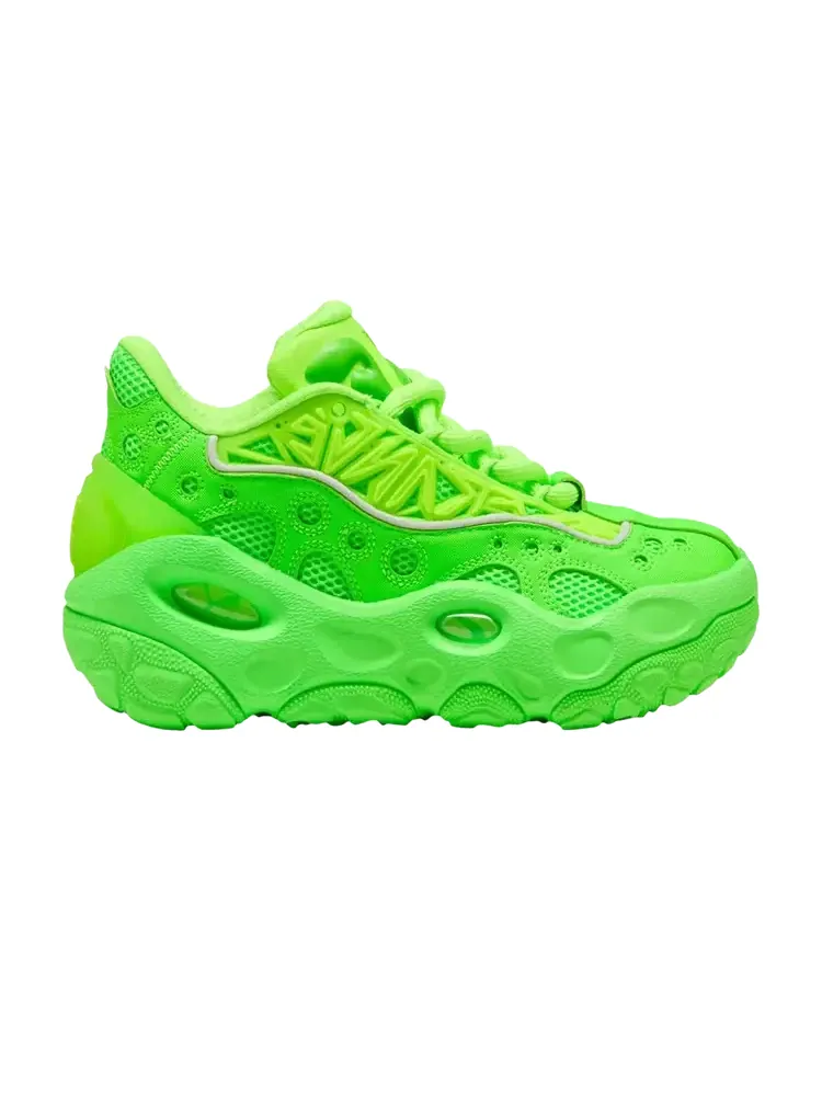 Кроссовки беговые Puma Lafrancé Rnr Big Kid Fluro Pes/ Glare — изображение 1 из 1, зеленый